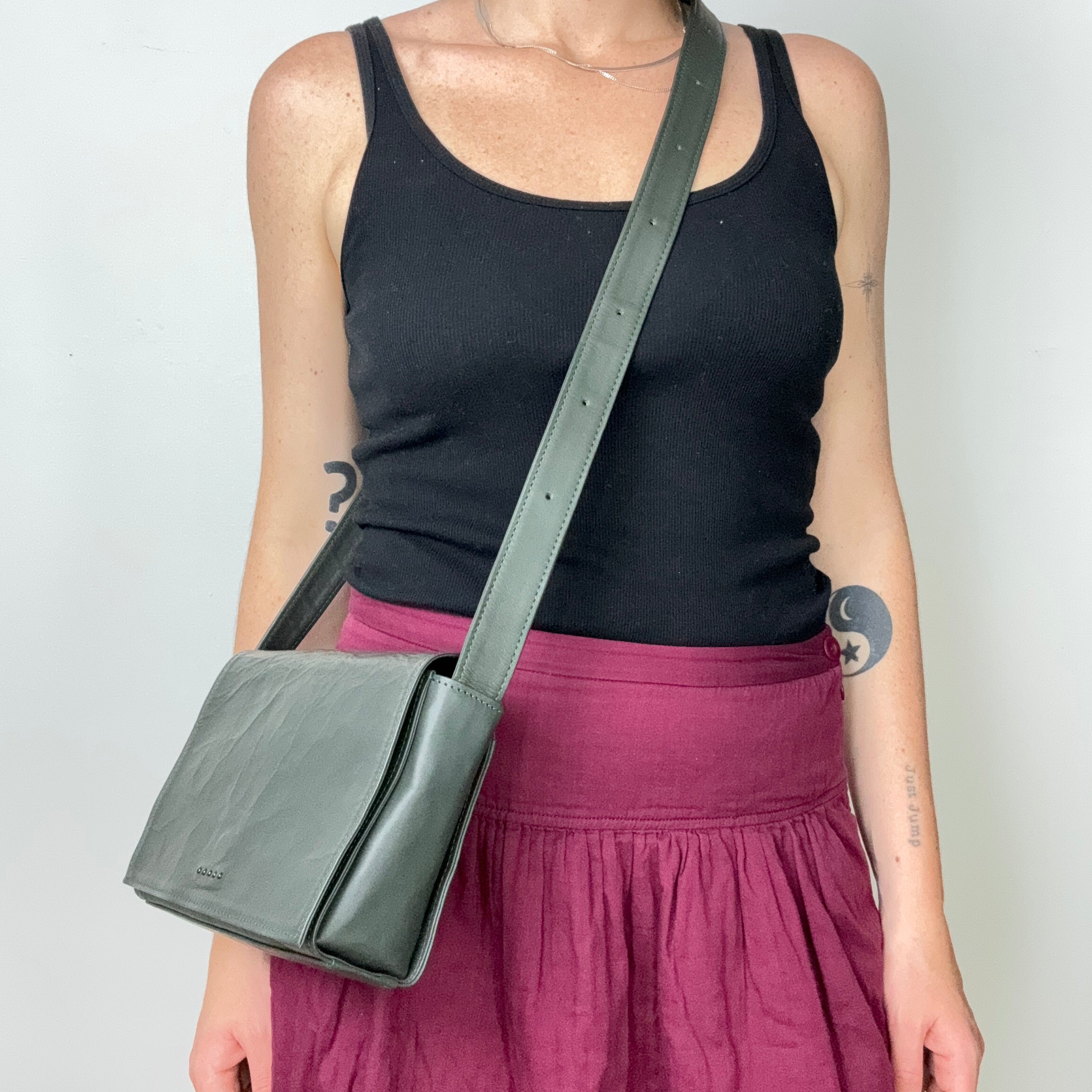 Crinkle Shoulder Bag