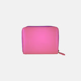 Visona Square Zip Around Wallet in Magenta - Big Bag NY
