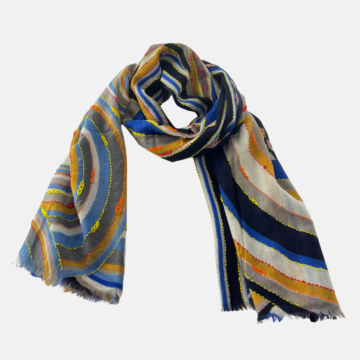 Storiatipic Berta Wool Scarf - Big Bag NY