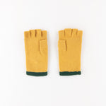 Santacana Short Fingerless Glove with Hood in Yellow - Big Bag NY