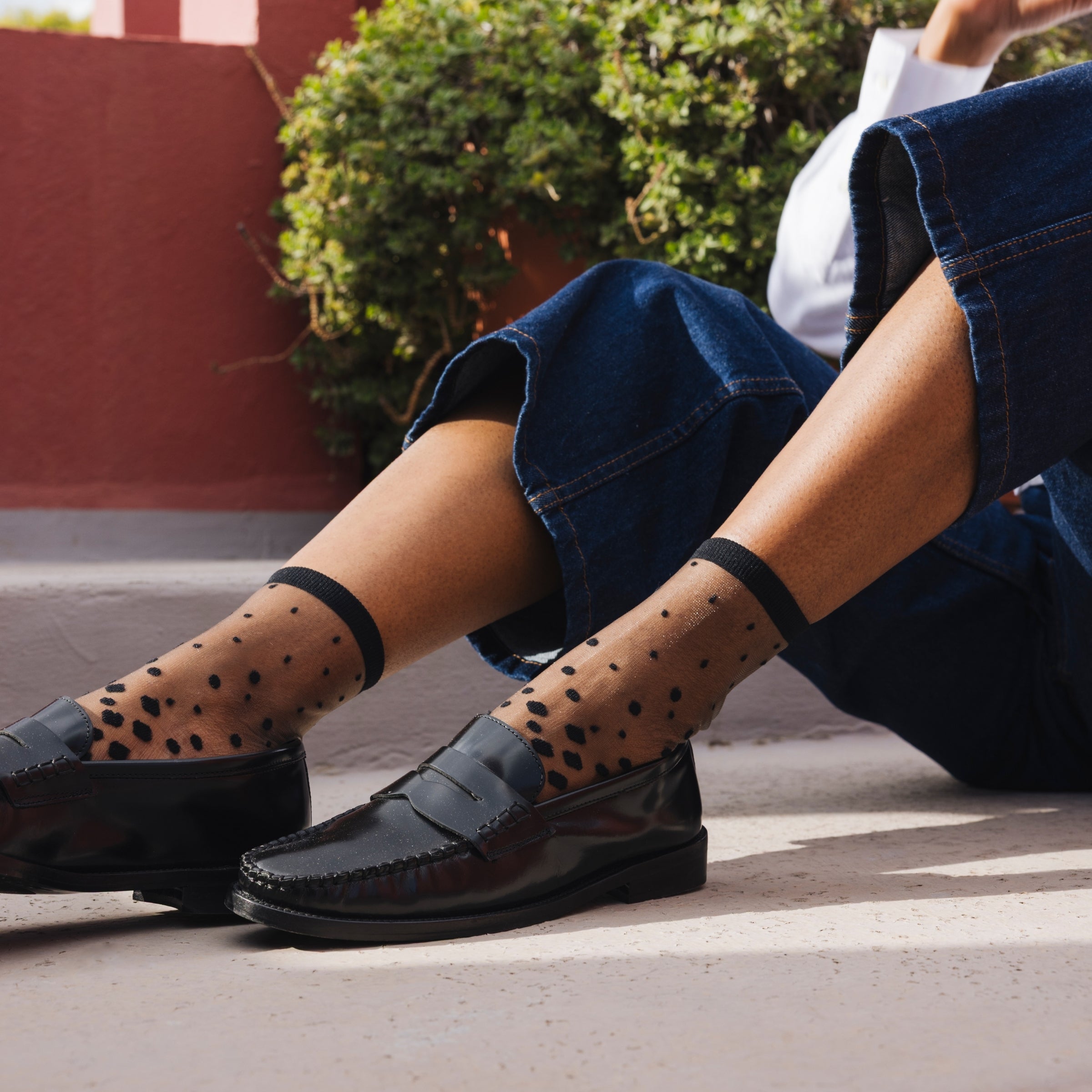 Atelier St Eustache Nakameguro Sock in Black - Big Bag NY