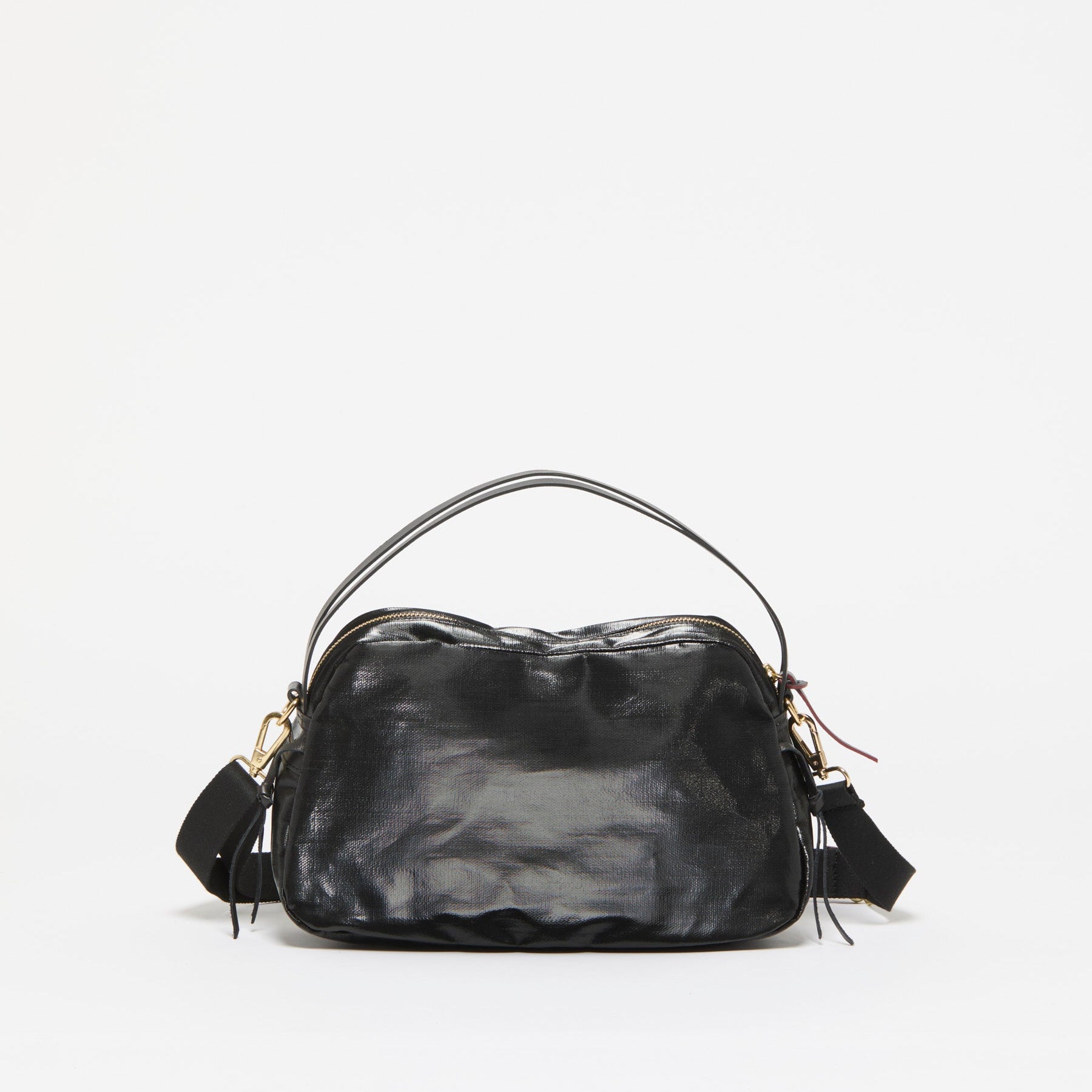 Jack Gomme LEBOWL XS Linen Bowling Bag in Black - Big Bag NY