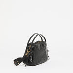 Jack Gomme LEBOWL XS Linen Bowling Bag in Black - Big Bag NY
