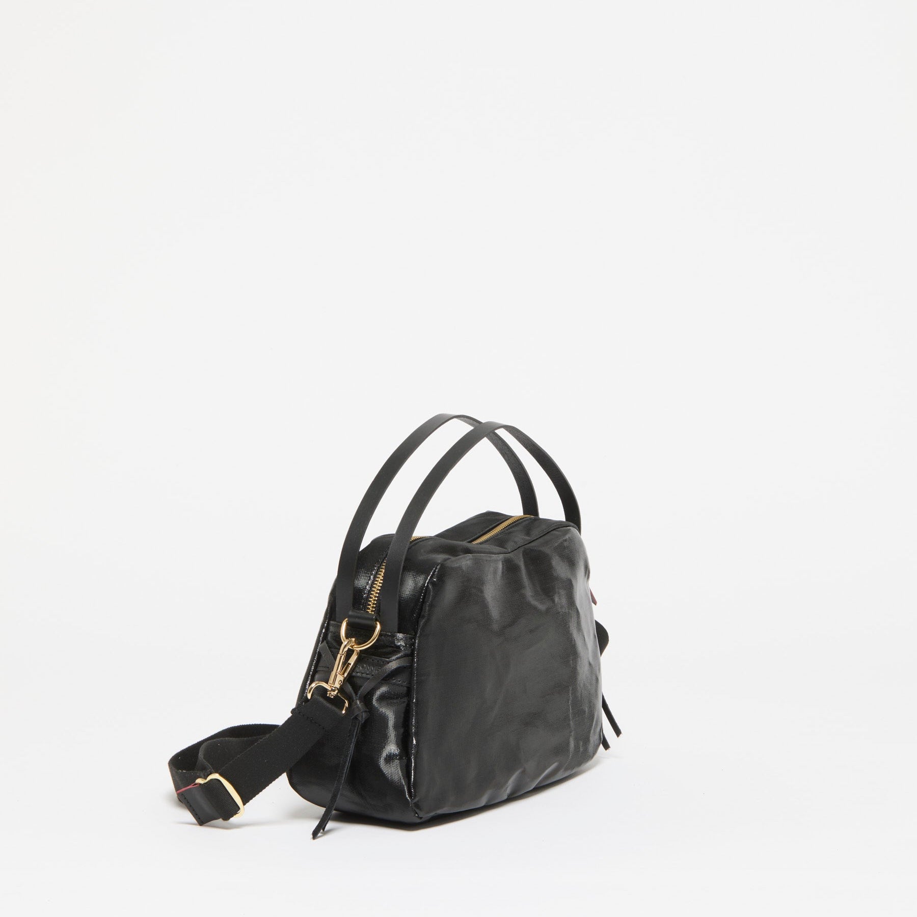 Jack Gomme LEBOWL XS Linen Bowling Bag in Black - Big Bag NY
