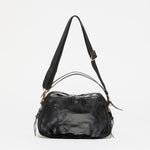 Jack Gomme LEBOWL XS Linen Bowling Bag in Black - Big Bag NY
