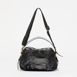 Jack Gomme LEBOWL XS Linen Bowling Bag in Black - Big Bag NY