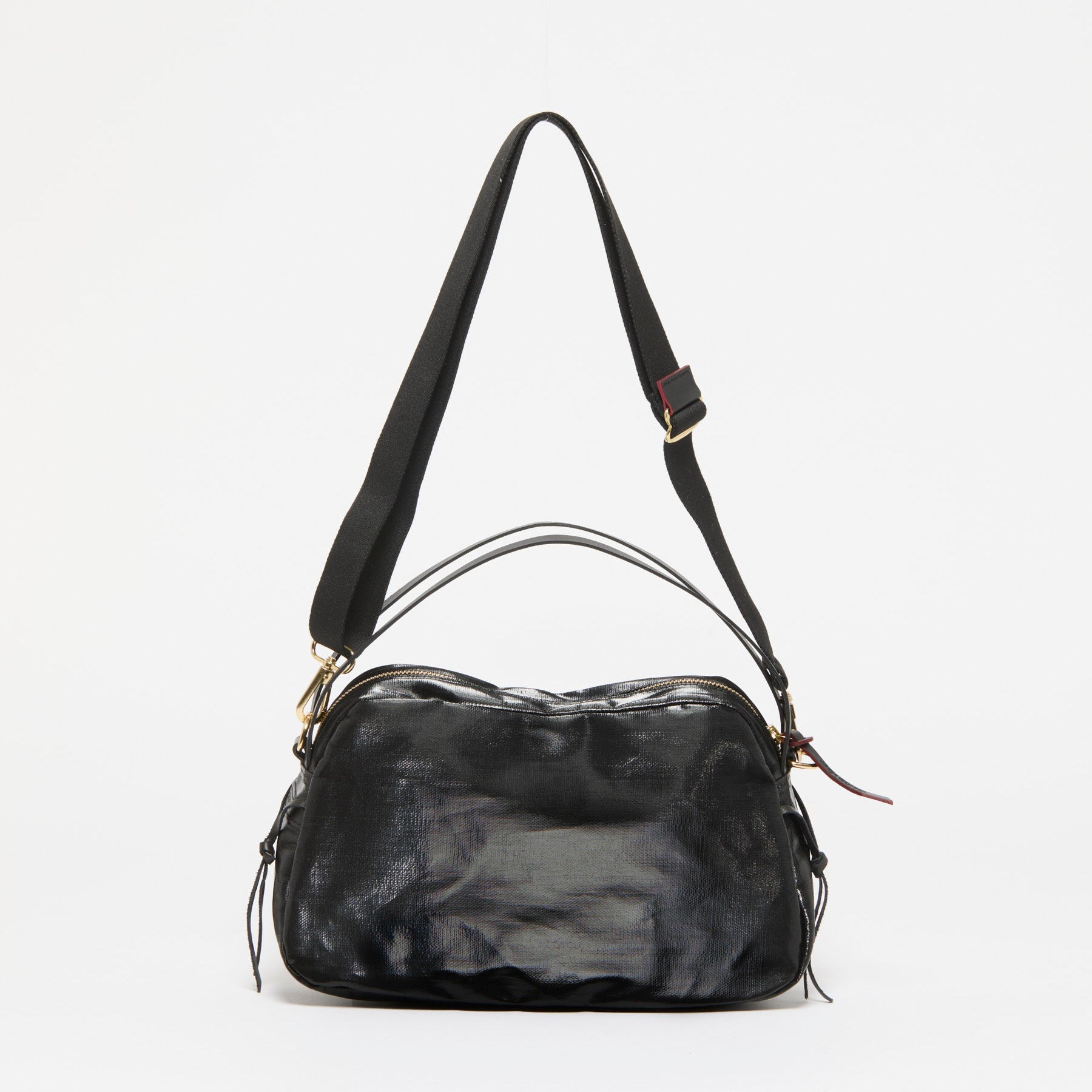 Jack Gomme LEBOWL XS Linen Bowling Bag in Black - Big Bag NY