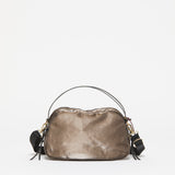 Jack Gomme LEBOWL XS Linen Bowling Bag in Chestnut - Big Bag NY