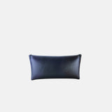 Plinio Visona Leather Glasses Case Envelope Clutch in Navy - Big Bag NY