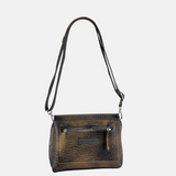 VLD PARTY SCRATCH Small Turnlock Bag in Coffee