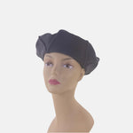 Charcoal Celine Robert TANDEM Wool Beret - Big Bag NY