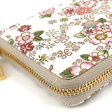 Dancing Cherry Blossoms Zippered Long Wallet - Big Bag NY