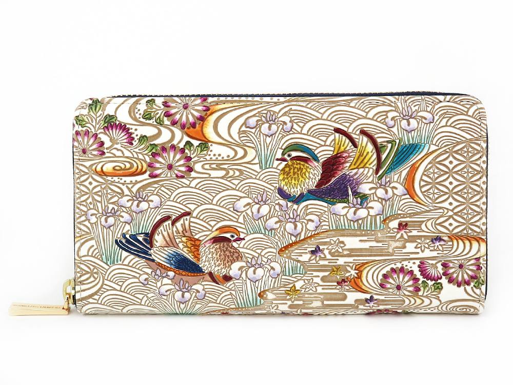 Mandarin Ducks Zippered Long Wallet - Big Bag NY