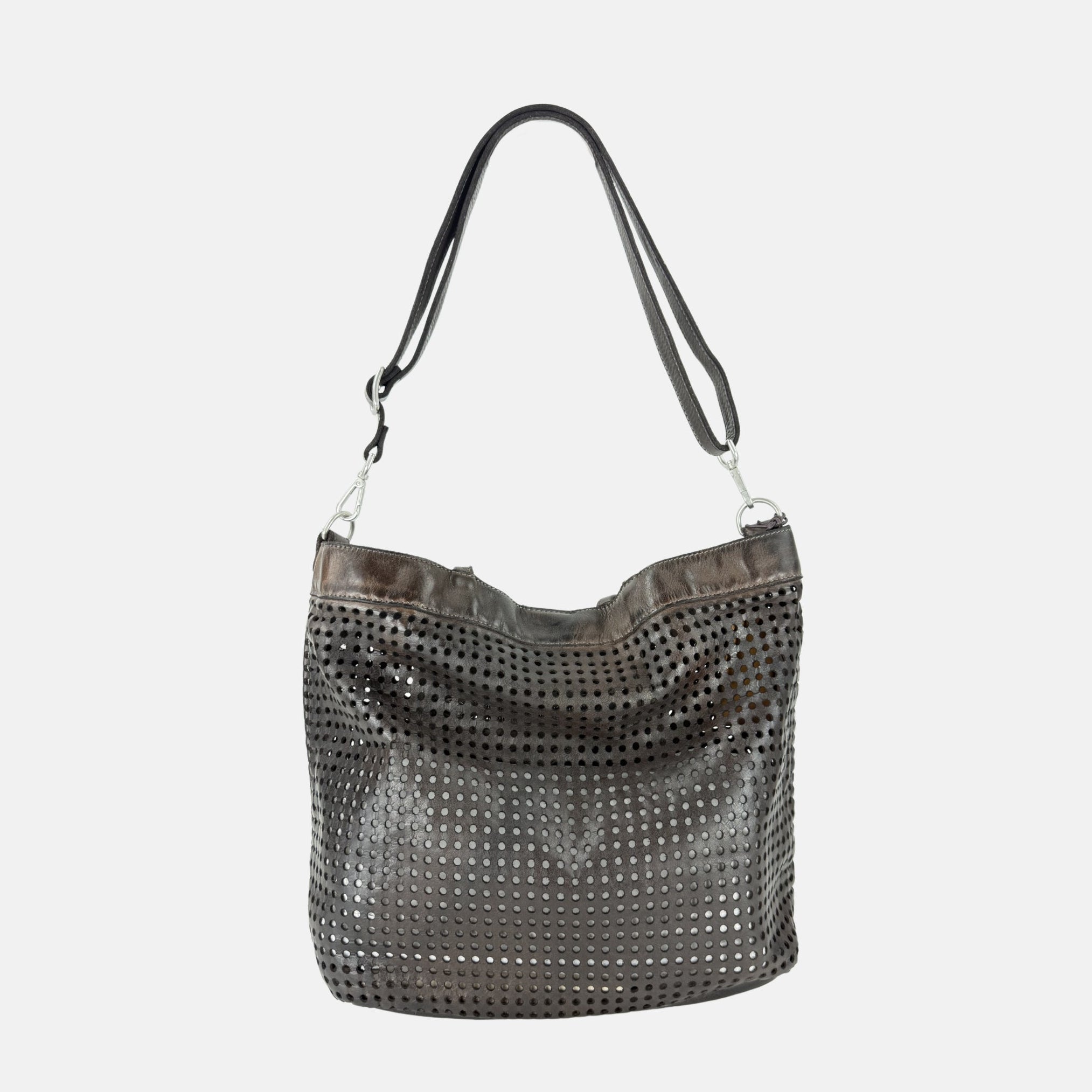 VLD FLORENCE Maxi Dots in Sequoia Brown - Big Bag NY