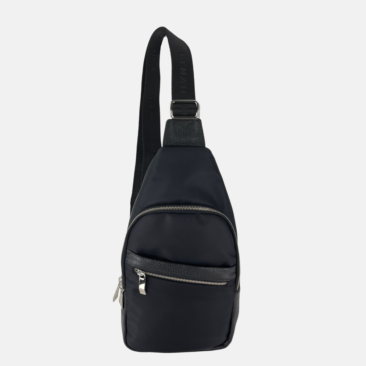 Angi Venezia Triple Compartment Nylon Sling - Big Bag Ny