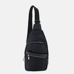 Angi Venezia Triple Compartment Nylon Sling - Big Bag Ny