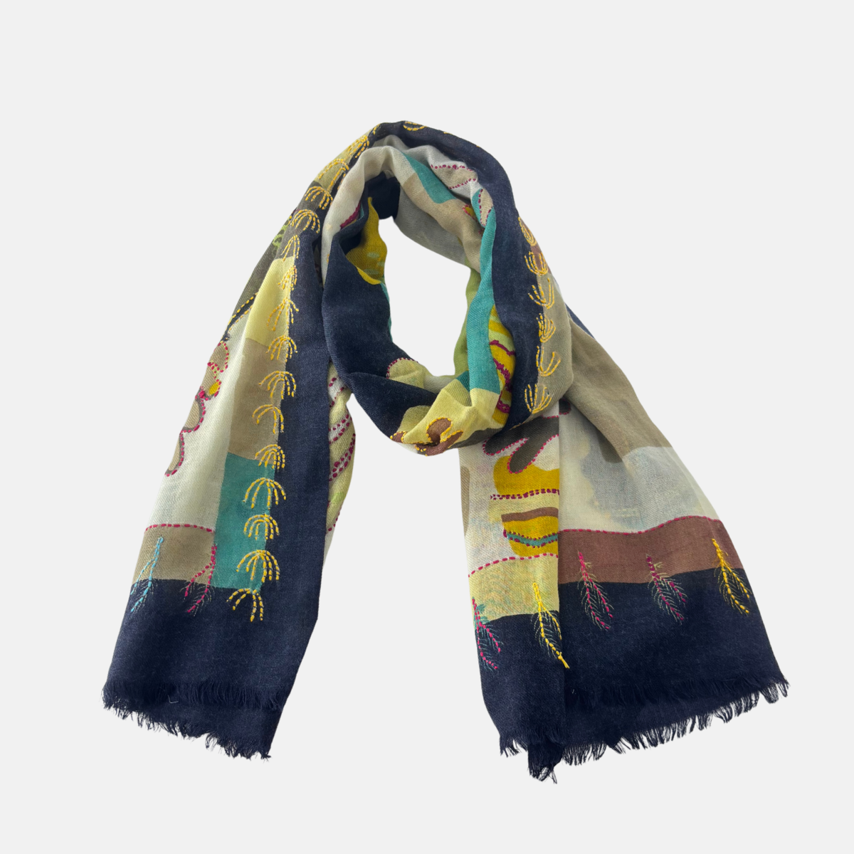 Storiatipic Andrea Wool Scarf - Big Bag NY