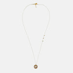 5 Octobre Gold Moonstone Pendant - Big Bag NY