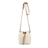 Gianni Chiarini Asia Leather Mini Tote with Drawstring Insert - Big Bag NY 