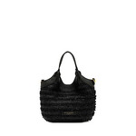 Gianni Chiarini Mini Tweed Dua Top Handle Bag black - Big Bag NY