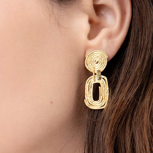 Laure Mory Bijoux Aïcha DROP EARRINGS - Big Bag NY