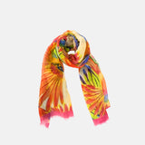 Otracosa Colored Toucans Linen Scarf