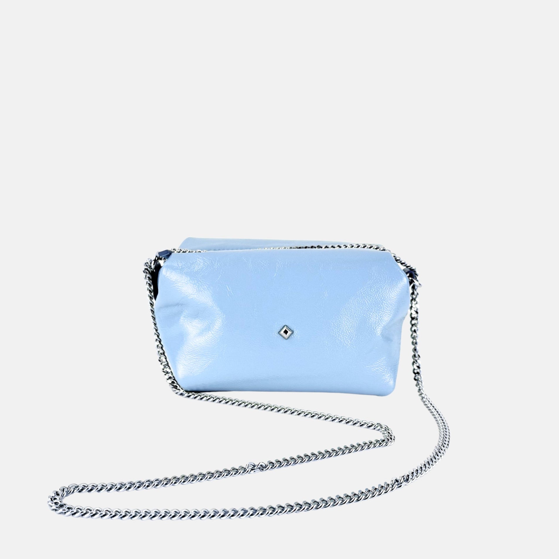 HERBERT Frère Sœur Le Mini Sohna Crispy in Baby Blue - Big Bag NY