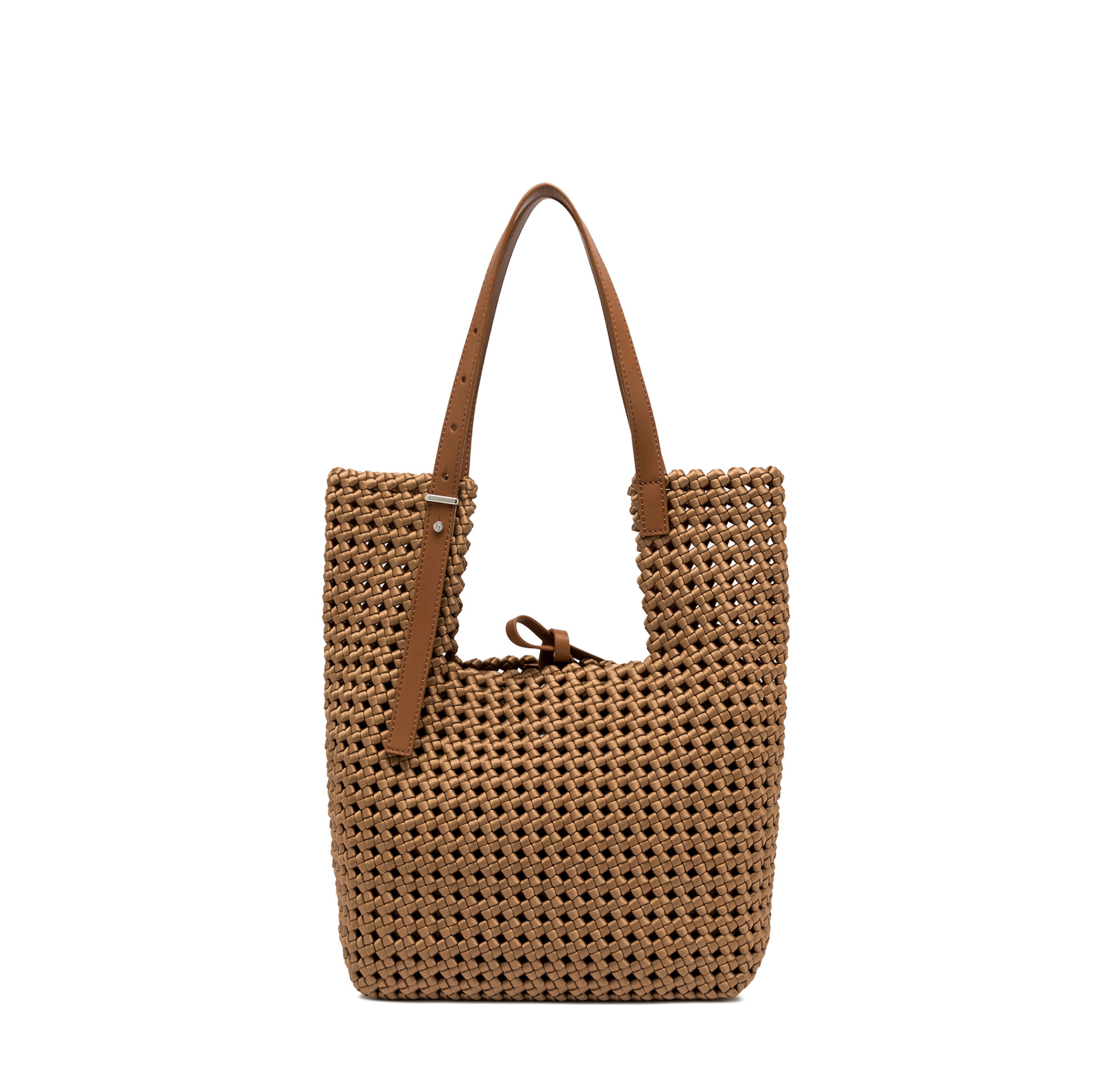 Gianni Chiarini Ava Woven Bucket Tote - Big Bag NY