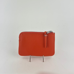Gianni Chiarini Credit Card and Key Case Zip Wallet Coral - Big Bag NY