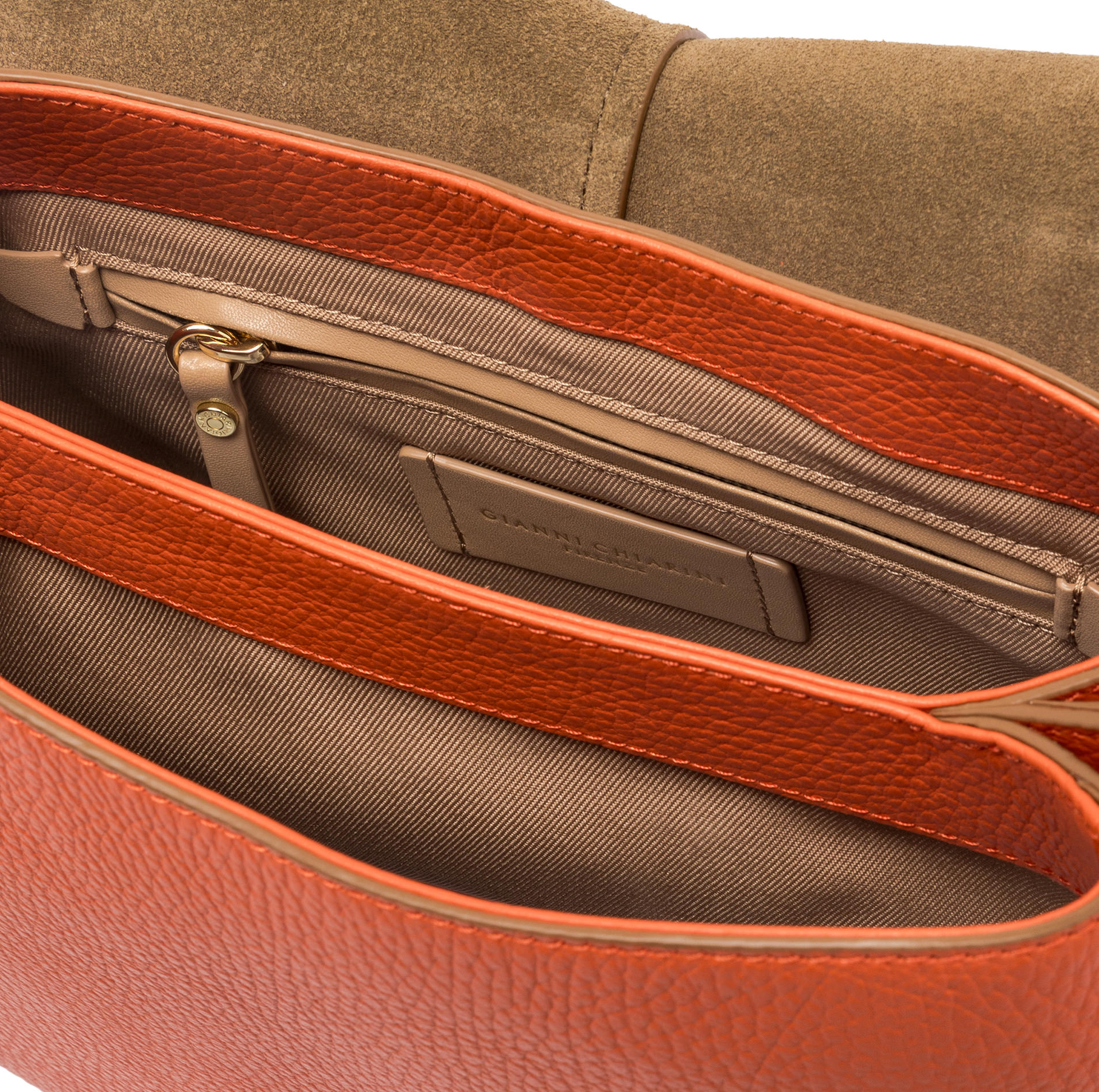 Gianni Chiarini Helena Round Flap Crossbody - Big Bag NY