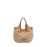 Gianni Chiarini Mini Tweed Dua Top Handle Bag brown - Big Bag NY