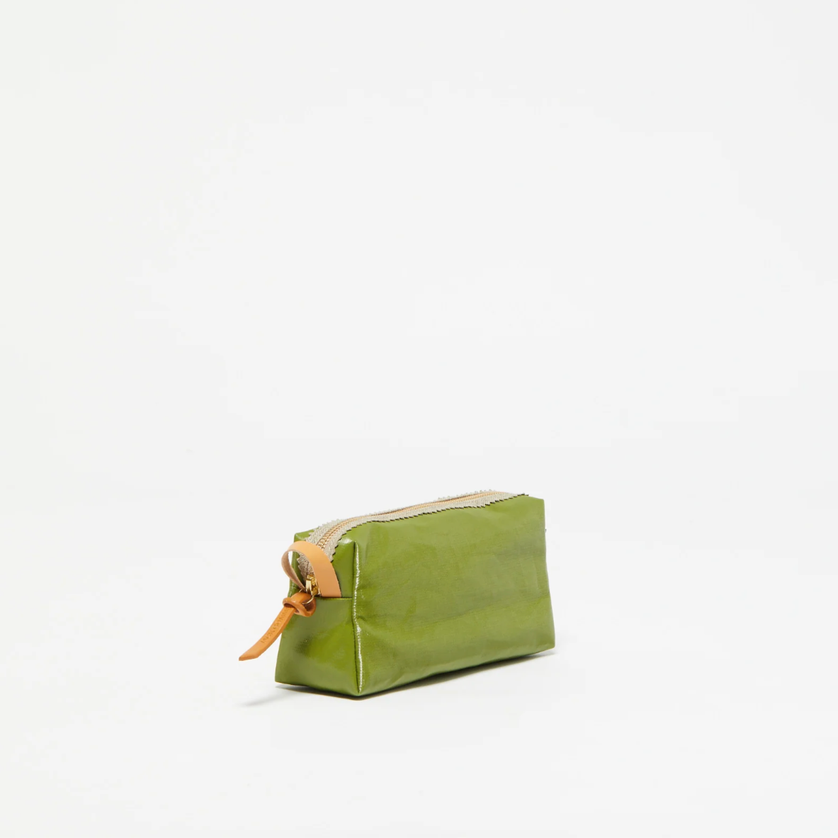 Green Jack Gomme BLUSH Linen Cosmetic Pouch - Big Bag NY