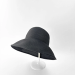 PCNQ SERGE Straw Effect Wide Brim Foldable Floppy Hat - Big Bag NY
