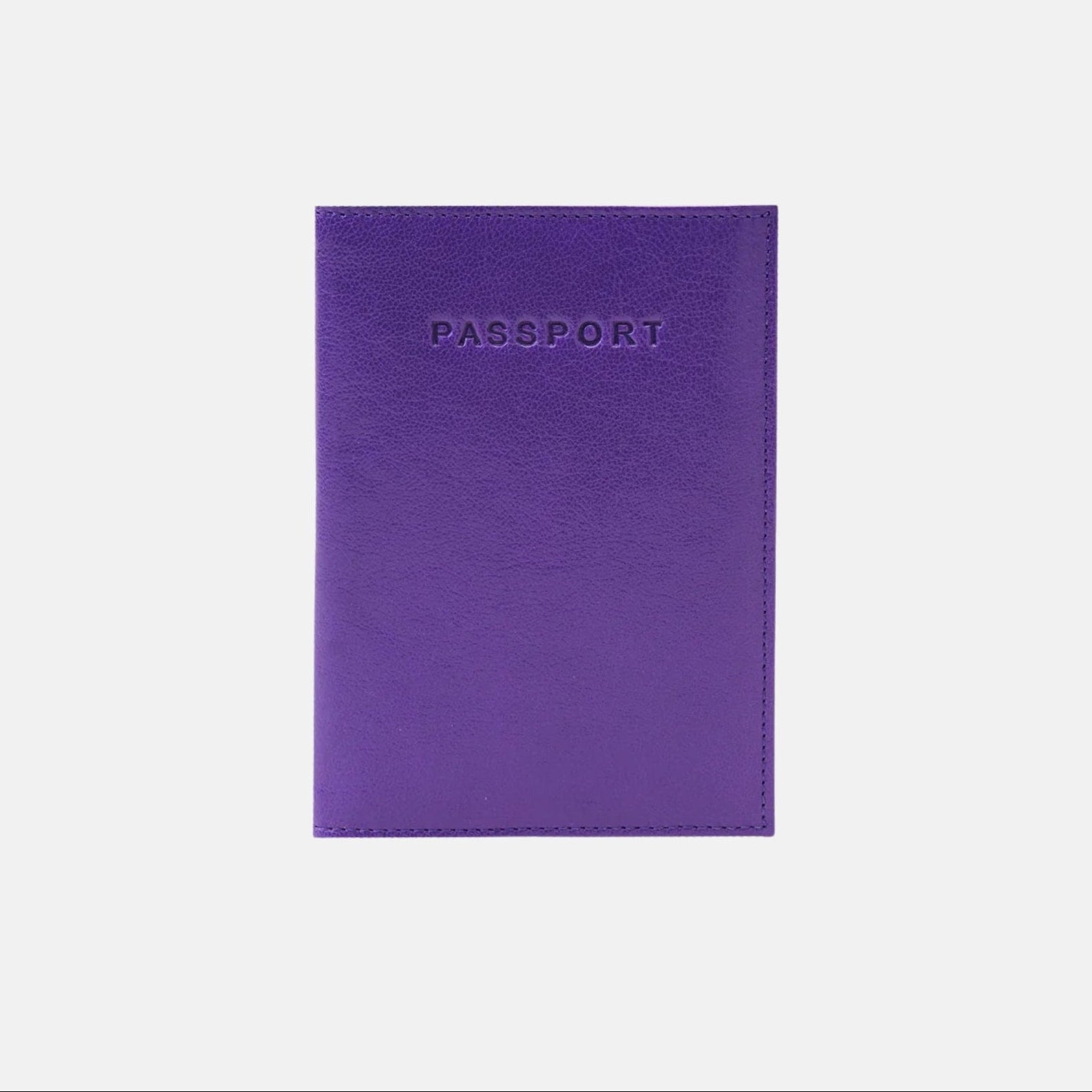 Tusk Siam Passport Cover in Purple Green - Big Bag NY