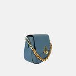 Frederic Blue Circle Lock Crossbody - Big Bag NY
