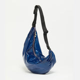 Jack Gomme LUNA X-Light Large Half Moon Bag in Blue - Big Bag NY