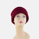 Burgundy Marius Wool Hat - Big Bag NY