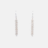 Alison Evans Long Silver Chainmail Earrings - Big Bag NY
