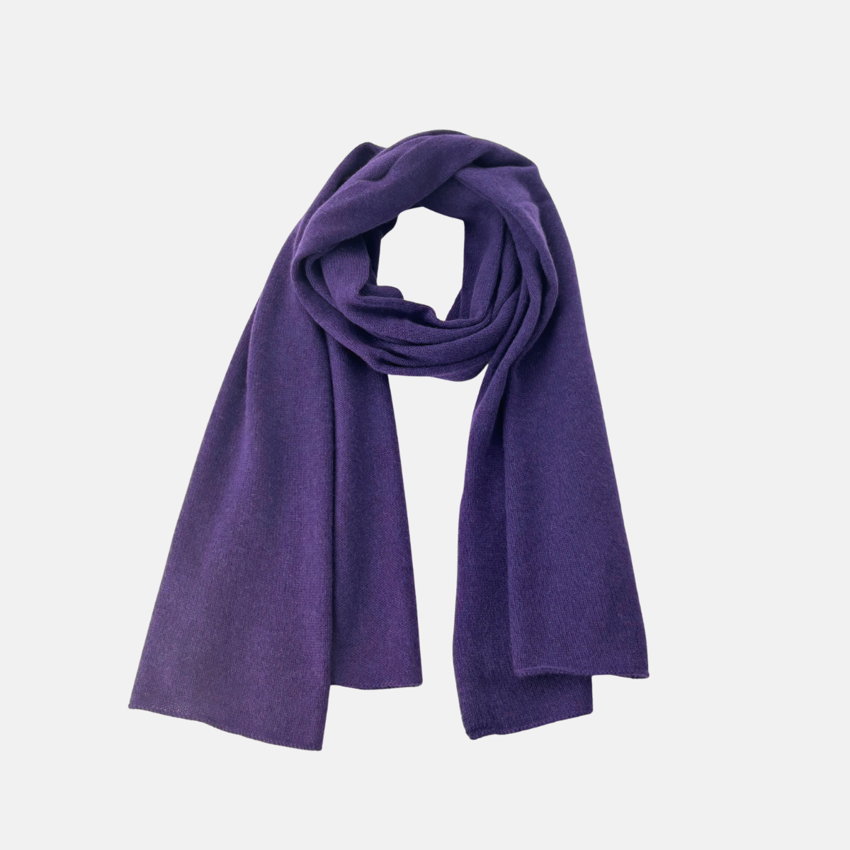 Purple Riviera Cashmere Scarf - Big Bag NY