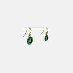 Danielle Welmond Caged Aquamarine Quartz Earrings - BIig Bag NY