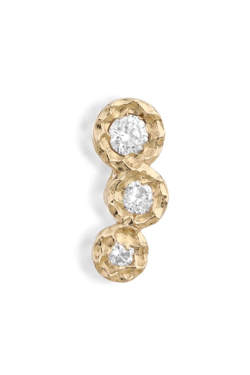 Ginza Santa Trio Singular Earring - Big Bag NY