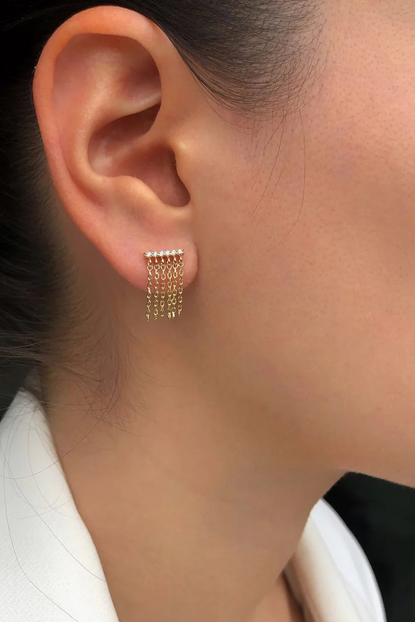 Ginza Skyfall Earrings - Big Bag NY