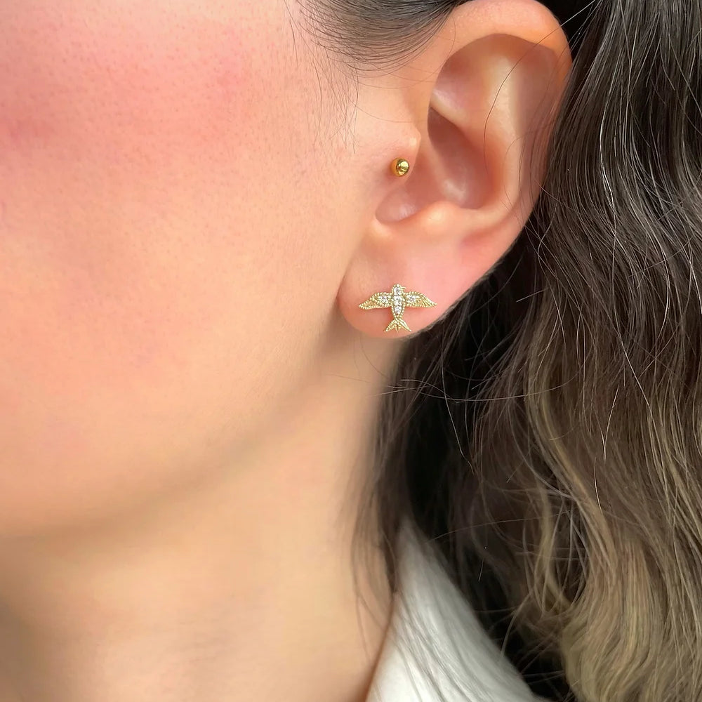 Ginza Bird Earrings - Big Bag NY