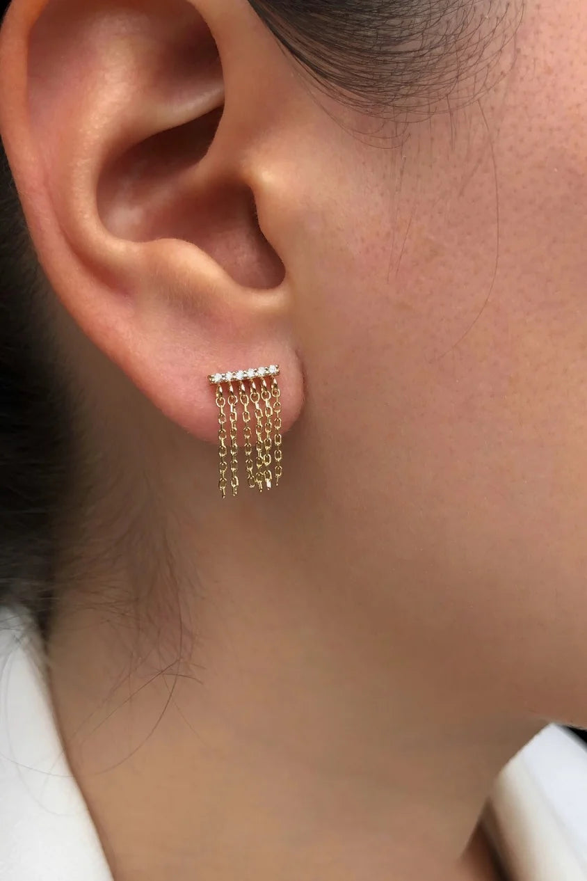Ginza Skyfall Earrings - Big Bag NY