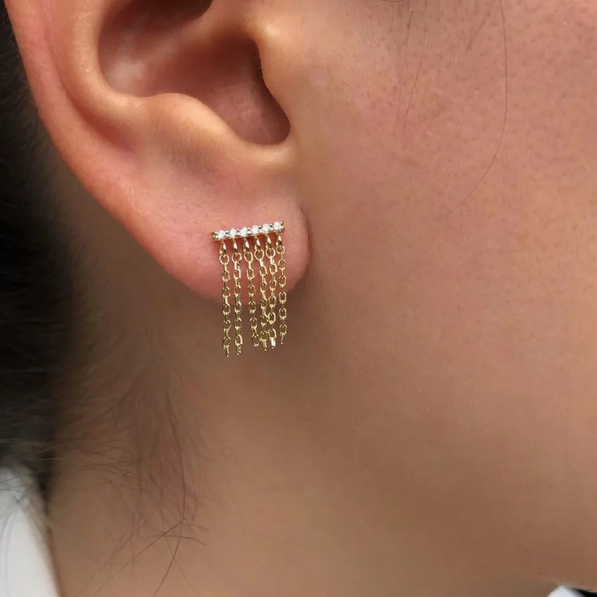 Ginza Skyfall Earrings - Big Bag NY