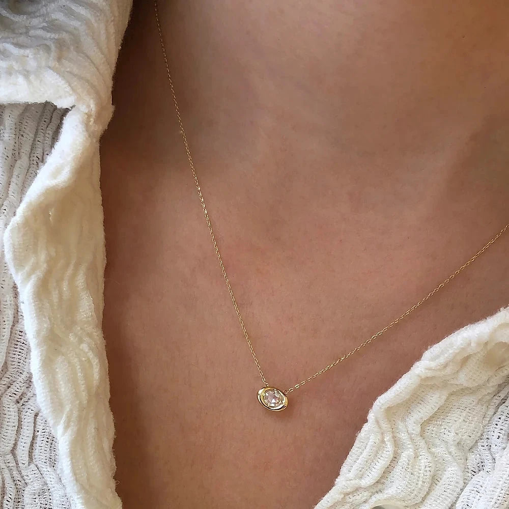 Ginza Clear Necklace - Big Bag NY