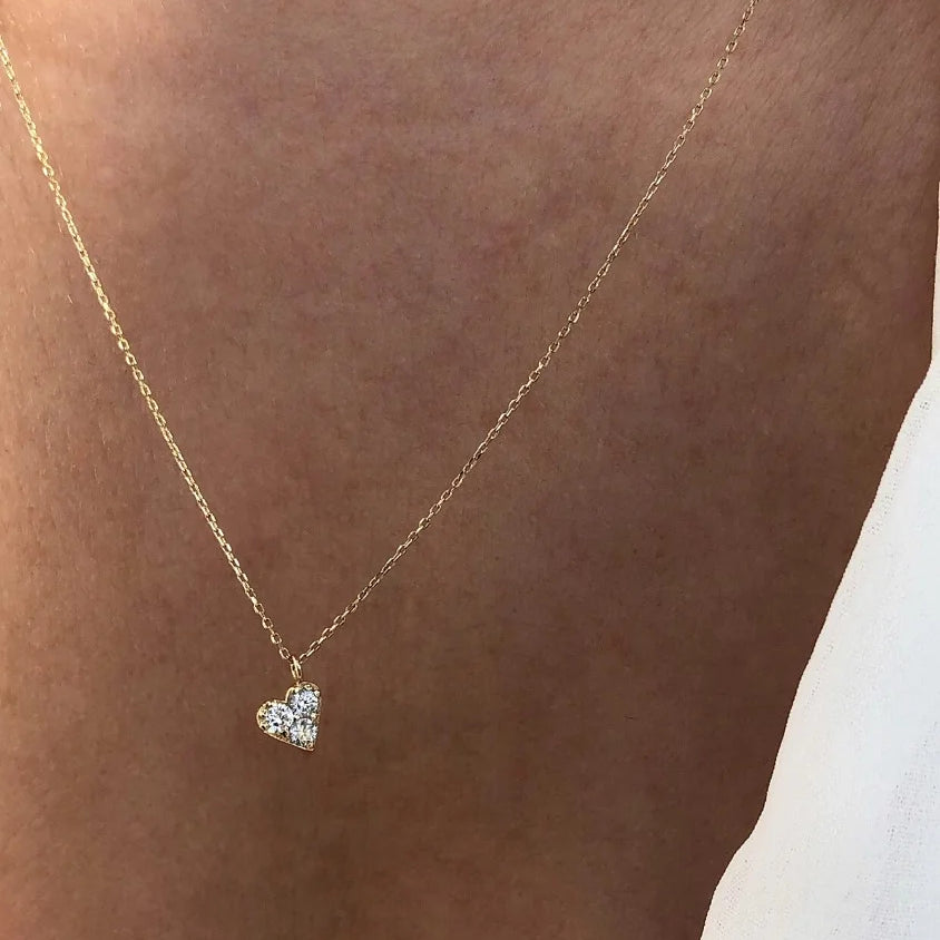 Ginza Diamond Love Necklace - Big Bag NY