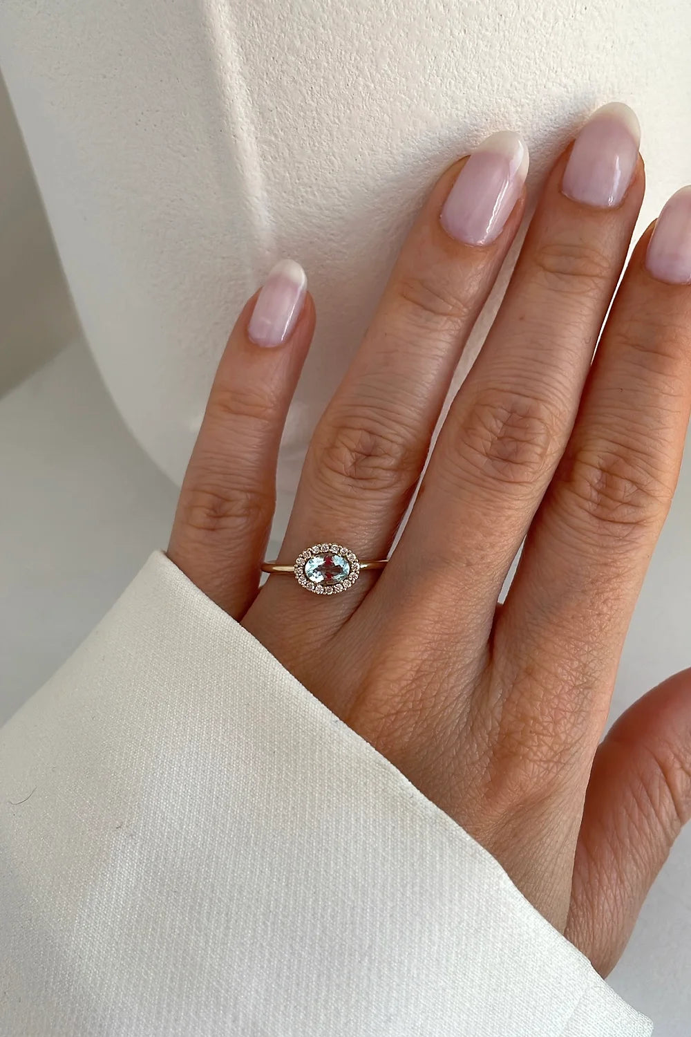 Ginza Aquamarine Ring - Big Bag NY