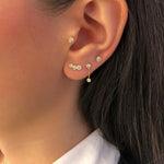 Ginza Santa Trio Singular Earring - Big Bag NY