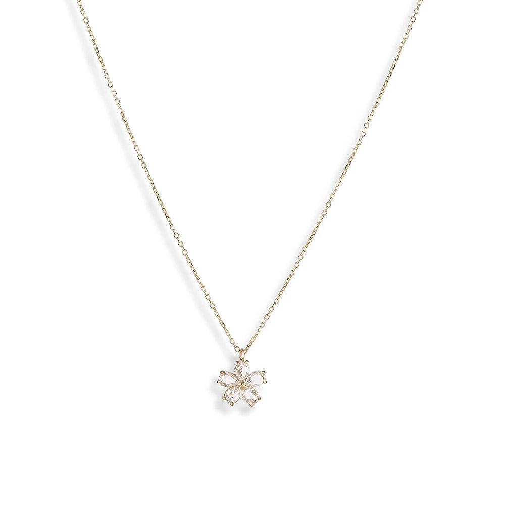 Ginza Diamond Bloom Necklace - Big Bag NY